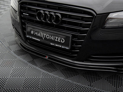 Maxton Design - FRONT SPLITTER AUDI A8 D4 (2009-2013)