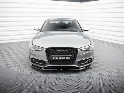 Maxton Design - FRONT SPLITTER V.1 AUDI S5 / A5 S-LINE 8T FACELIFT