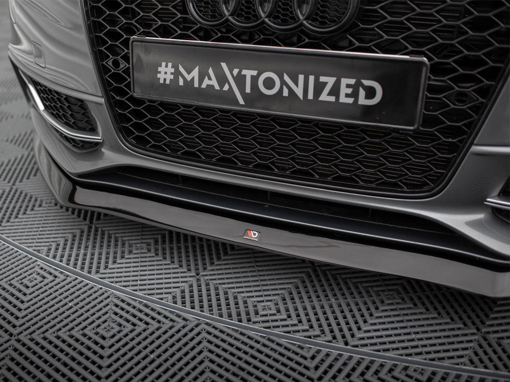 Maxton Design - FRONT SPLITTER V.1 AUDI S5 / A5 S-LINE 8T FACELIFT