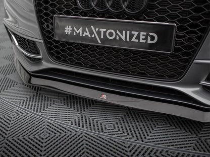 Maxton Design - FRONT SPLITTER V.1 AUDI S5 / A5 S-LINE 8T FACELIFT