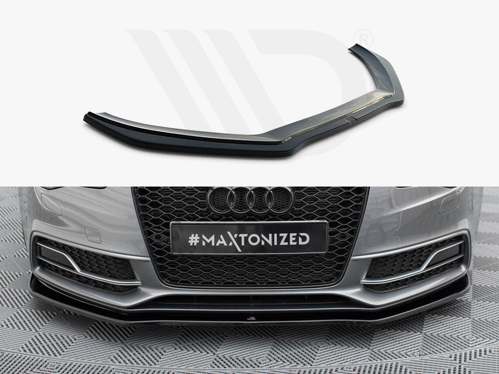 Maxton Design - FRONT SPLITTER V.2 AUDI S5 / A5 S-LINE 8T FACELIFT