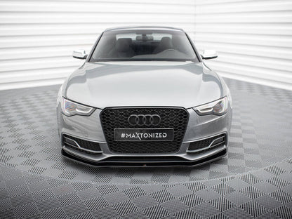 Maxton Design - FRONT SPLITTER V.2 AUDI S5 / A5 S-LINE 8T FACELIFT