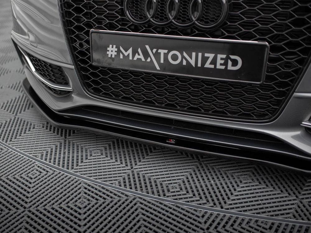 Maxton Design - FRONT SPLITTER V.2 AUDI S5 / A5 S-LINE 8T FACELIFT