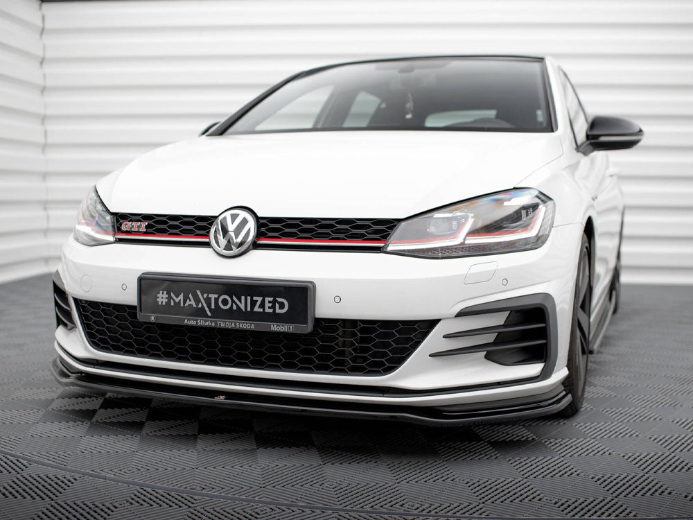 Maxton Design - Front Splitter V.2 Volkswagen Golf GTI / GTD Mk7 Facelift