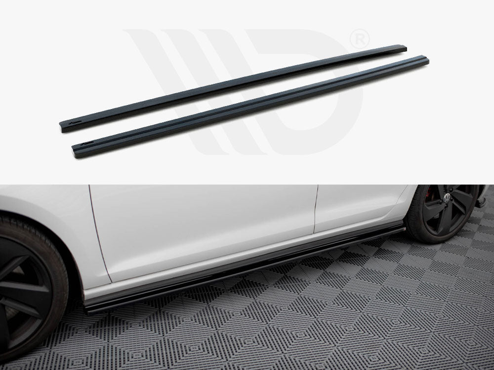 Maxton Design - Side Skirts Diffusers VW GOLF 7 Pre Facelift GTI (2013-2016)