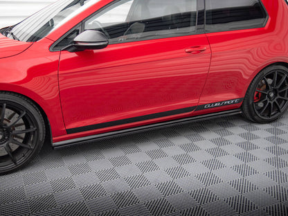 Maxton Design - Side Skirts Diffuser VW GOLF MK7 GTI Clubsport (2016-2017)