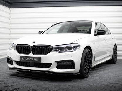 Maxton Design - FRONT SPLITTER V.2 BMW 5 G30/ G31 M-SPORT (2017-UP)