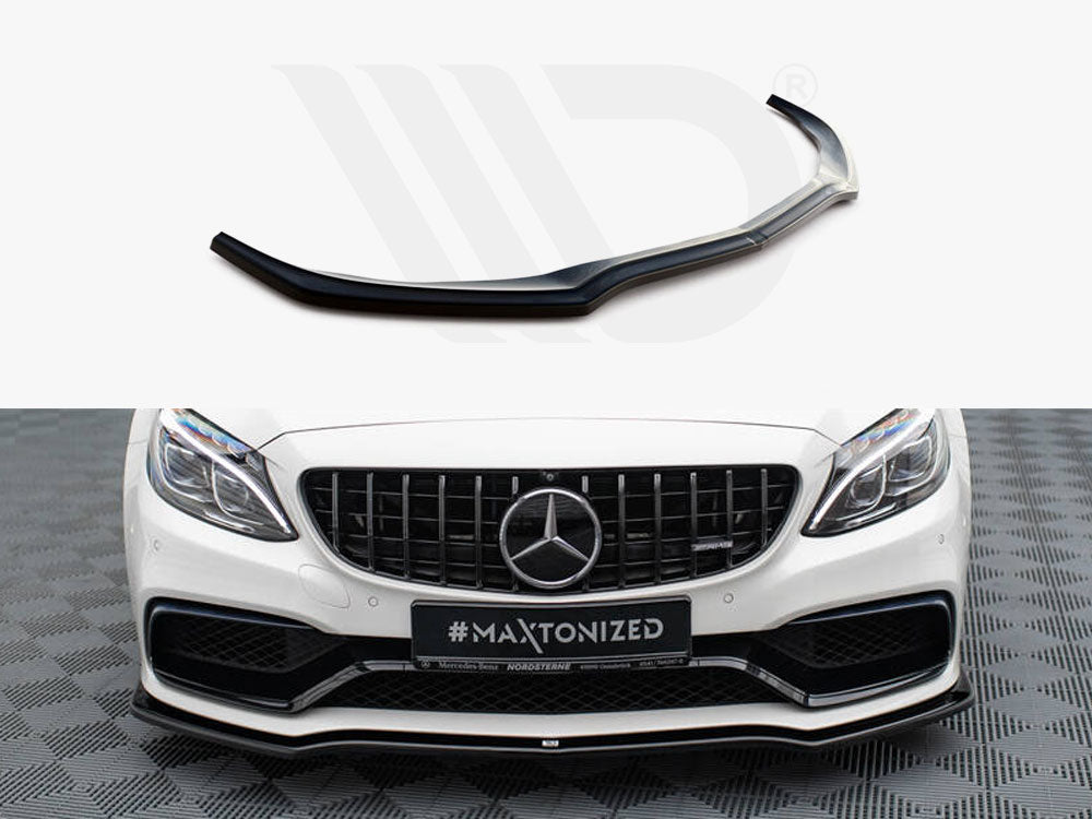 Maxton Design - Front Splitter V.1 Mercedes-AMG C63 Sedan / Estate W205 / S205