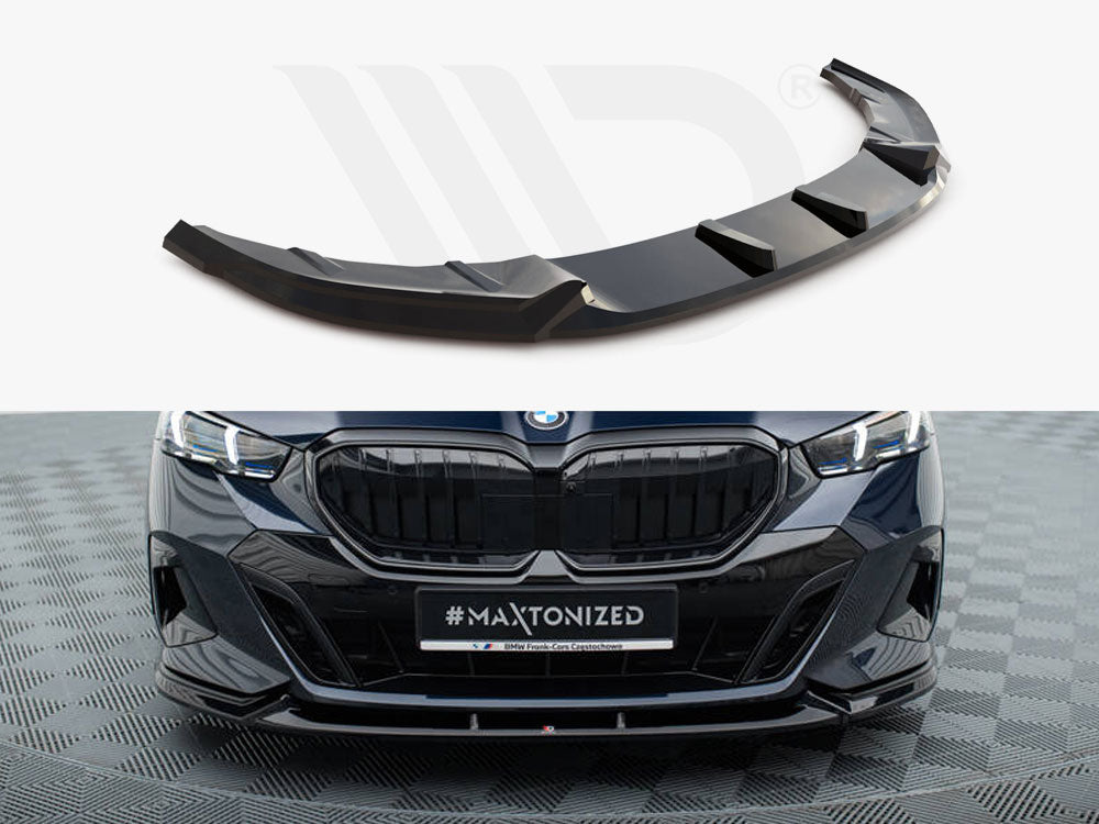 Maxton Design - Front Splitter V.1 BMW 5 / i5 M-Pack Sedan / Touring G60 / G61