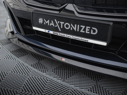 Maxton Design - Front Splitter V.2 BMW 5 / i5 M-Pack Sedan / Touring G60 / G61