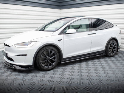 Maxton Design - SIDE SKIRTS DIFFUSERS TESLA MODEL X MK1 FACELIFT
