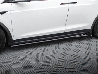 Maxton Design - SIDE SKIRTS DIFFUSERS TESLA MODEL X MK1 FACELIFT