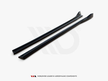 Maxton Design - SIDE SKIRTS DIFFUSERS TESLA MODEL X MK1 FACELIFT