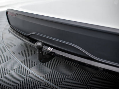 Maxton Design - CENTRAL REAR SPLITTER (VERTICAL BARS) TESLA MODEL X MK1 FACELIFT