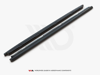 Maxton Design - SIDE SKIRTS DIFFUSERS SKODA KODIAQ SPORTLINE MK1 FACELIFT