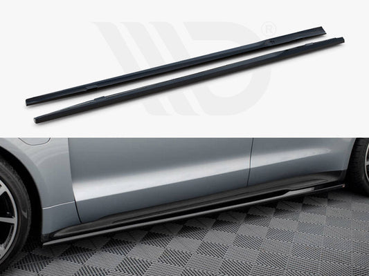 Maxton Design - SIDE SKIRTS DIFFUSERS PORSCHE TAYCAN / TAYCAN 4 / TAYCAN 4S / TAYCAN GTS MK1