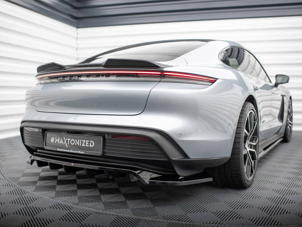 Maxton Design - SPOILER CAP 3D PORSCHE TAYCAN / TAYCAN 4 / TAYCAN 4S / TAYCAN GTS MK1