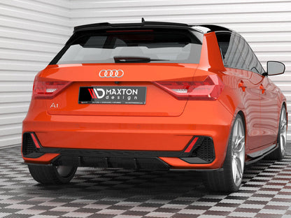 Maxton Design - REAR SIDE SPLITTERS V.2 AUDI A1 S-LINE GB