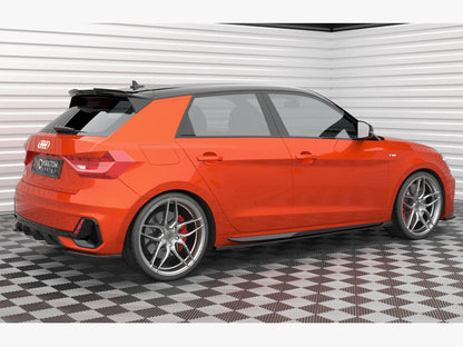 Maxton Design - REAR SIDE SPLITTERS V.2 AUDI A1 S-LINE GB