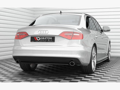 Maxton Design - CENTRAL REAR SPLITTER AUDI A4 S-LINE B8 FACELIFT