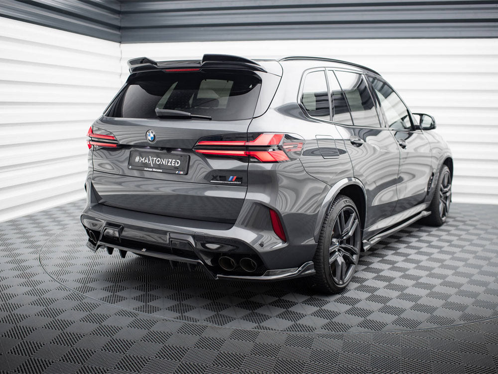 Maxton Design - Rear Splitter (Vertical Bars) BMW X5 M F95 / F95 Facelift