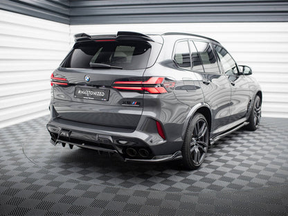 Maxton Design - Rear Splitter (Vertical Bars) BMW X5 M F95 / F95 Facelift