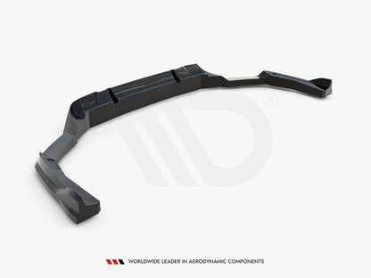 Maxton Design - Rear Splitter (Vertical Bars) BMW X5 M F95 / F95 Facelift