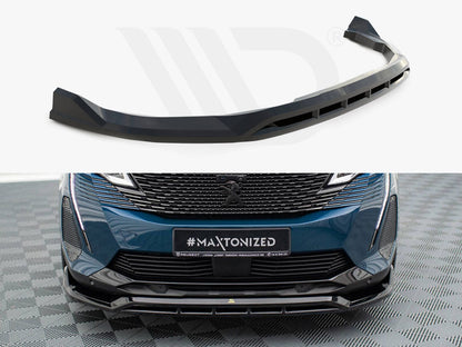 Maxton Design - FRONT SPLITTER PEUGEOT 3008 GT-LINE MK2 FACELIFT