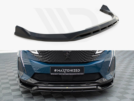 Maxton Design - FRONT SPLITTER PEUGEOT 3008 GT-LINE MK2 FACELIFT