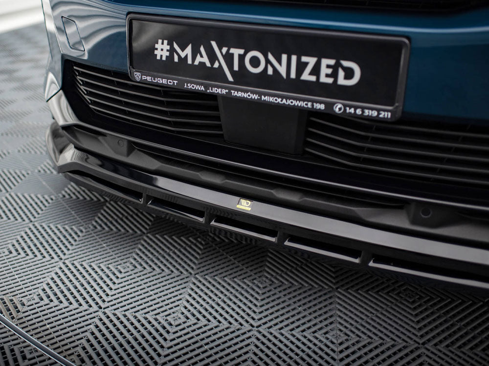 Maxton Design - FRONT SPLITTER PEUGEOT 3008 GT-LINE MK2 FACELIFT