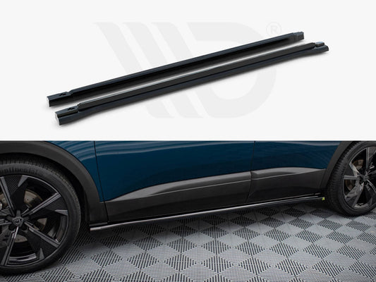 Maxton Design - SIDE SKIRTS DIFFUSERS PEUGEOT 3008 GT-LINE MK2 FACELIFT
