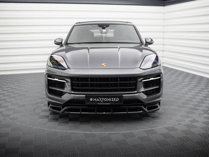 Maxton Design - Front Splitter Porsche Cayenne Cayenne SUV / Coupe Mk3 Facelift