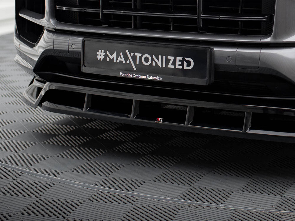 Maxton Design - Front Splitter Porsche Cayenne Cayenne SUV / Coupe Mk3 Facelift