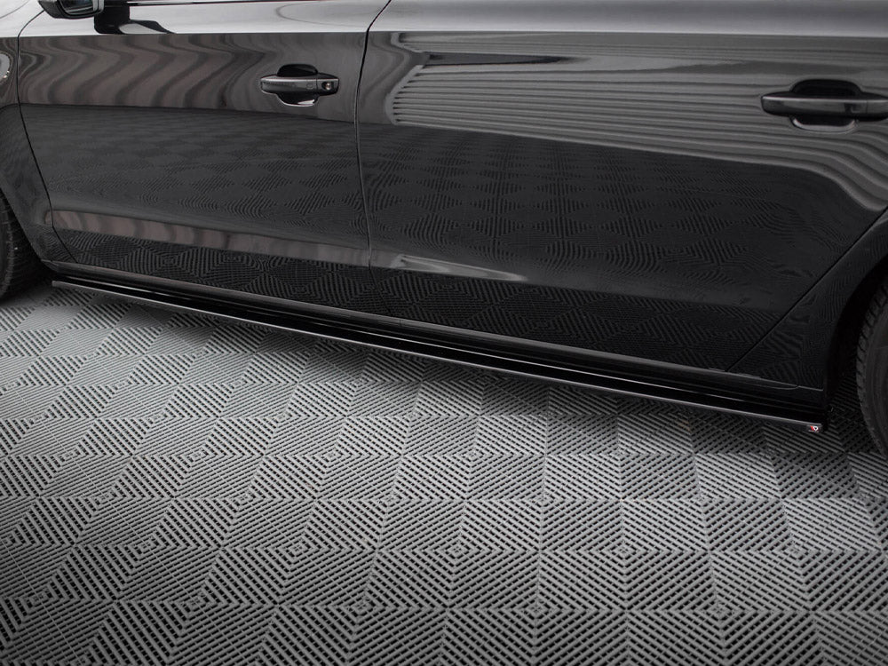 Maxton Design - SIDE SKIRTS DIFFUSERS AUDI A8 LONG D4 (2009- 2017)