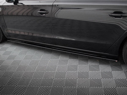 Maxton Design - SIDE SKIRTS DIFFUSERS AUDI A8 LONG D4 (2009- 2017)