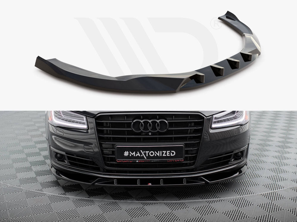 Maxton Design - FRONT SPLITTER AUDI A8 D4 FACELIFT