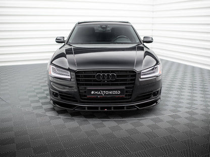 Maxton Design - FRONT SPLITTER AUDI A8 D4 FACELIFT