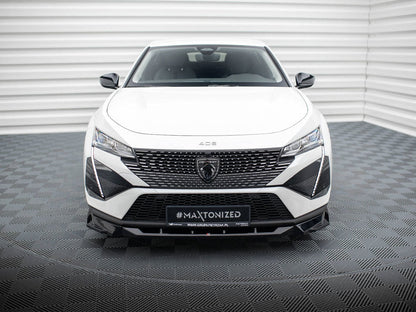 Maxton Design - FRONT SPLITTER PEUGEOT 408 MK1
