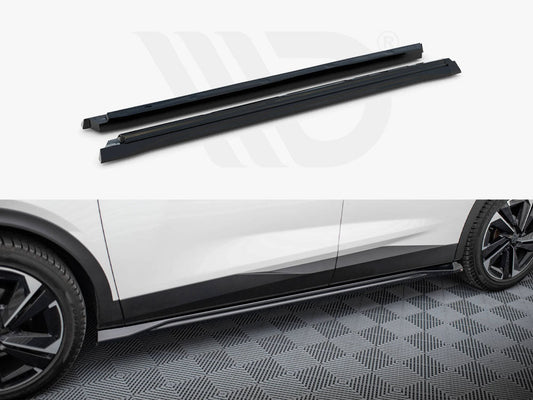 Maxton Design - SIDE SKIRTS DIFFUSERS PEUGEOT 408 MK1