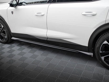 Maxton Design - SIDE SKIRTS DIFFUSERS PEUGEOT 408 MK1