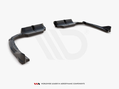 Maxton Design - Central Rear Splitter (Vertical Bars) BMW XM G09