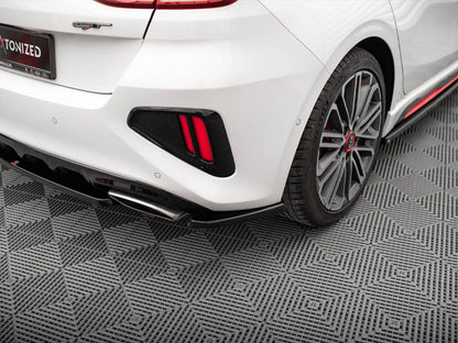 Maxton Design - REAR SIDE SPLITTERS KIA CEED GT MK3