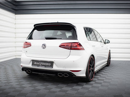 Maxton Design - REAR SIDE SPLITTERS V.1 VW GOLF 7 R / R-LINE