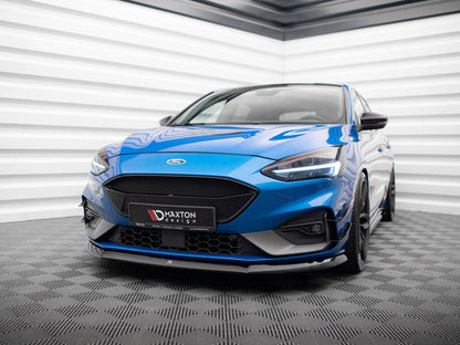 Maxton Design - FRONT SPLITTER V.8 FORD FOCUS ST / ST-LINE MK4
