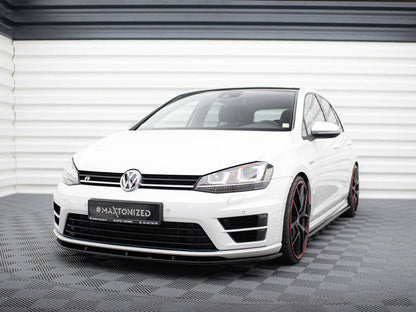 Maxton Design - VW Golf R MK 7 (2013-2016) Front Splitter