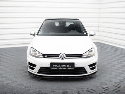 Maxton Design - VW Golf R MK 7 (2013-2016) Front Splitter