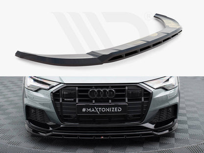 Maxton Design - FRONT SPLITTER AUDI A6 ALLROAD C8