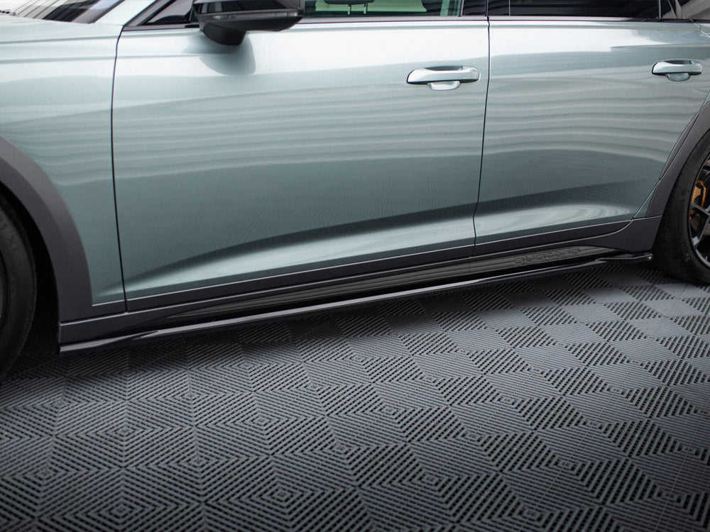 Maxton Design - SIDE SKIRTS DIFFUSERS AUDI A6 ALLROAD C8