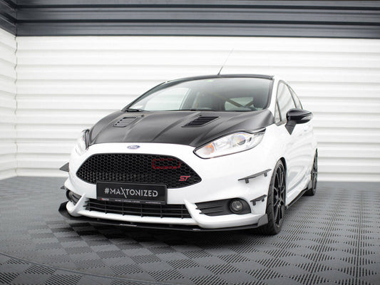 Maxton Design - Front Racing Splitter V.3 Ford Fiesta MK7 ST Facelift (2013-2017)