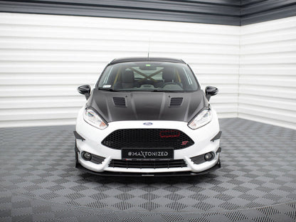 Maxton Design - Front Racing Splitter V.3 Ford Fiesta MK7 ST Facelift (2013-2017)